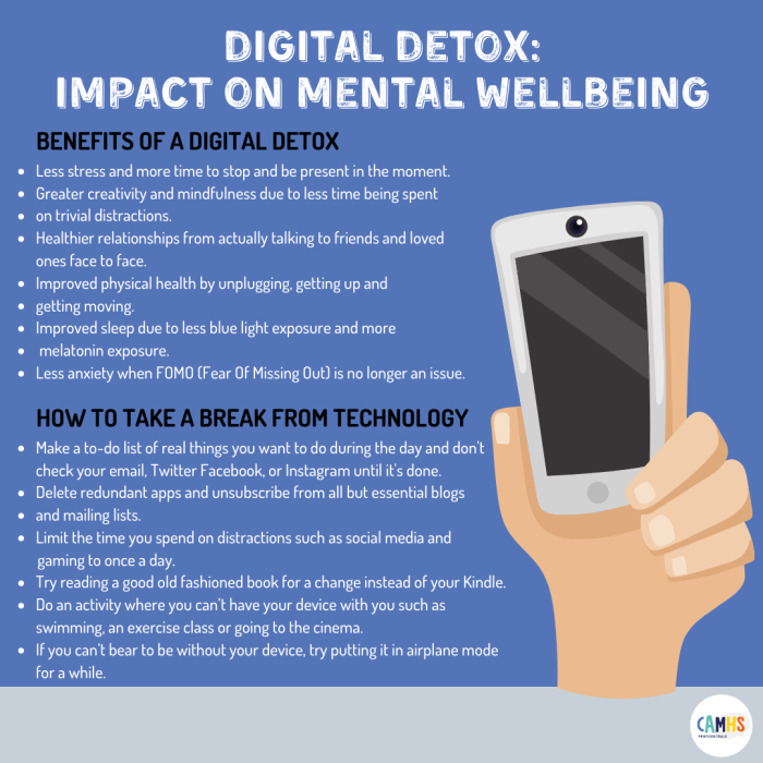 Digital Detox: Impact On Mental Wellbeing ? - CAMHS Professionals